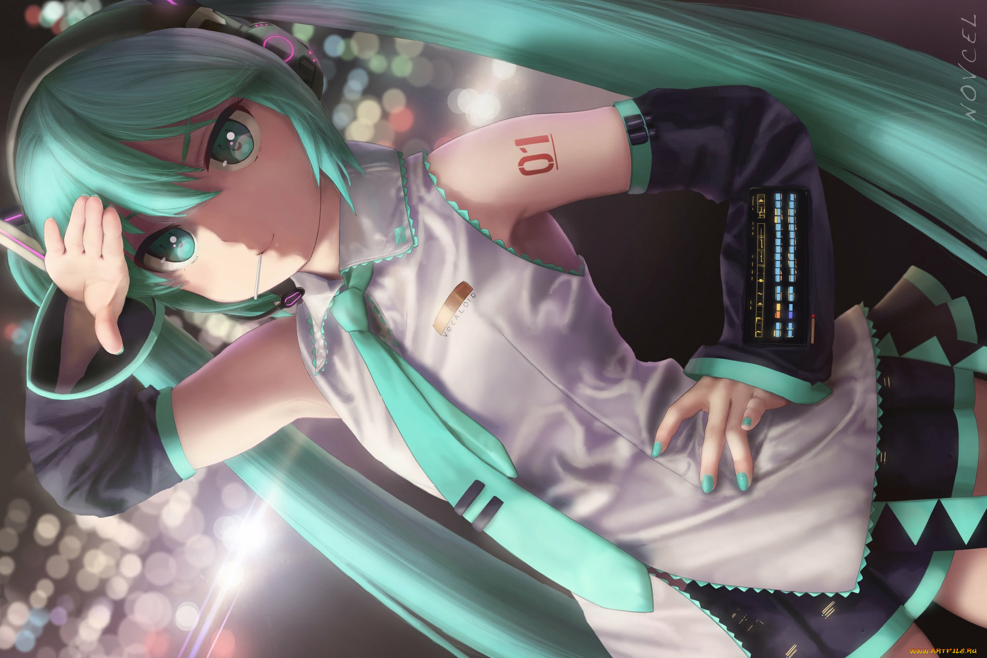 , vocaloid, , novcel, hatsune, miku